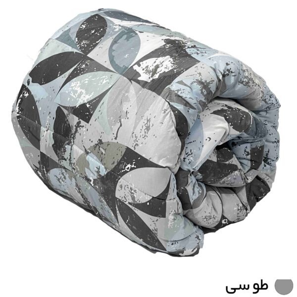 لحاف مانیکاهوم مدل روفینا پلاس یکنفره - طوسی - تصویر 2