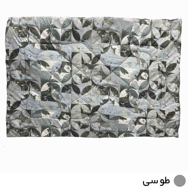 لحاف مانیکاهوم مدل روفینا پلاس یکنفره - طوسی - تصویر 5